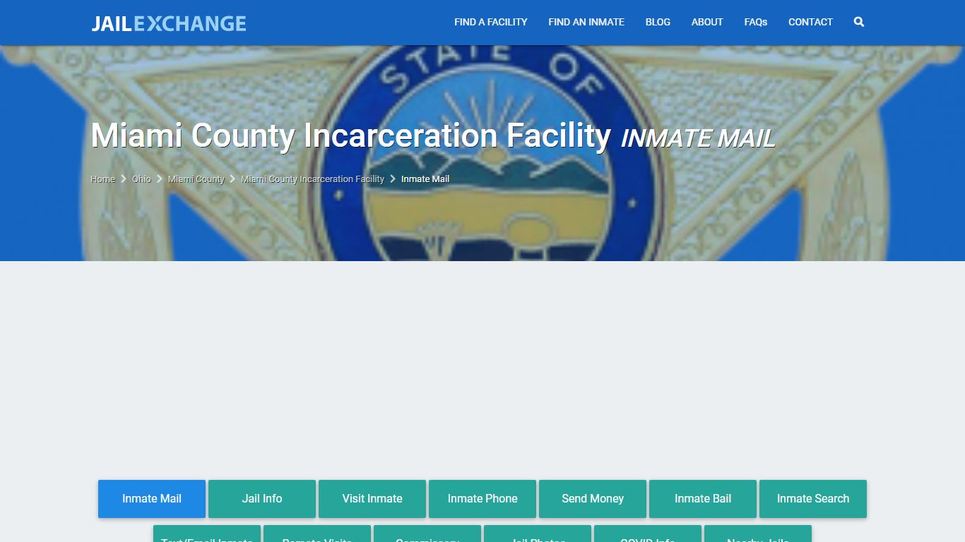 Miami County Incarceration Facility Inmate Mail Policies ...