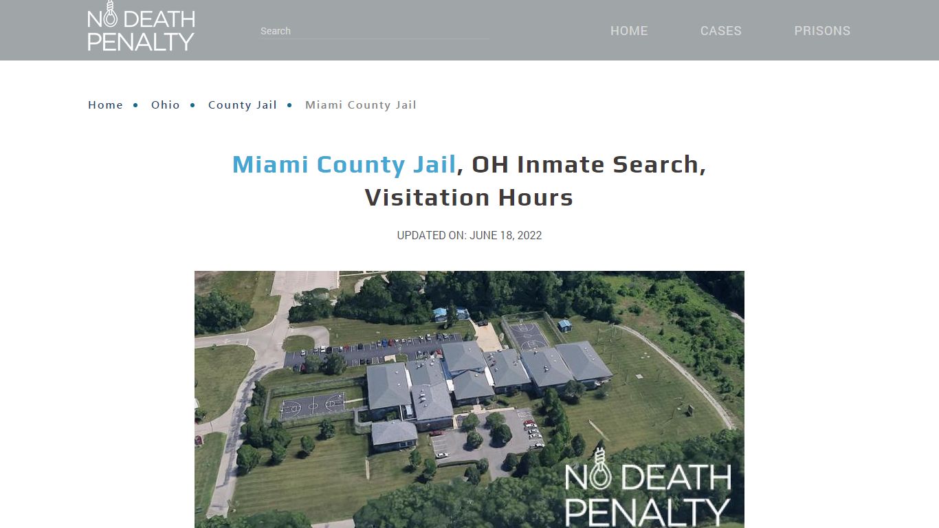 Miami County Jail, OH Inmate Search, Visitation Hours